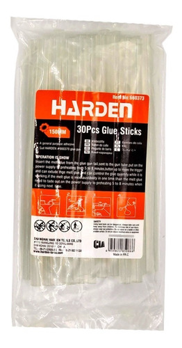 Silicona En Barra Pack 30 Piezas Harden 150mm X 7mm 
