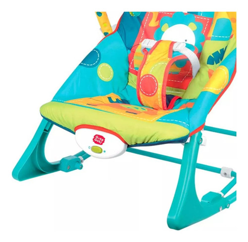 Cadeira Baby Com Móbile Até 18kg Azul Dmb6837 Guta Guti