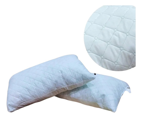 Pack De Dos Almohadas Duo Vero Hogar Standar Blanco