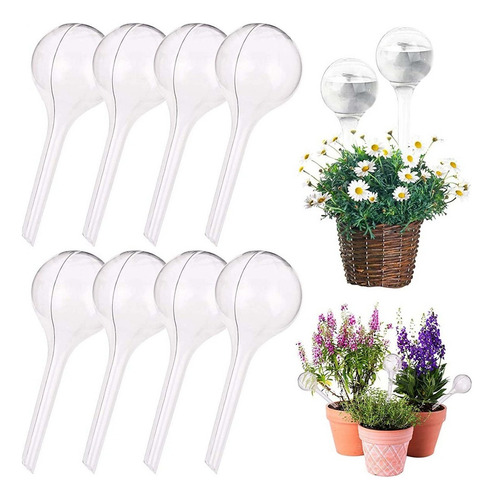 Sjp Zjcompatible 8ps Bombillas De Riego De Plantas Bolas