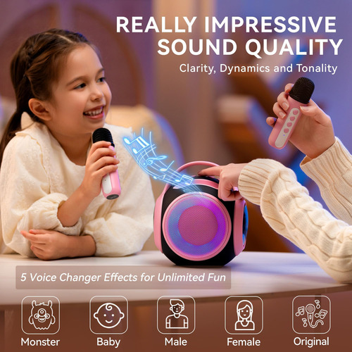Karaoke Machine Vigorfun All Rounder W/ Bluetooth Speaker
