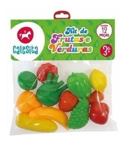 Kit De Frutas Y Verduras Calesita 209