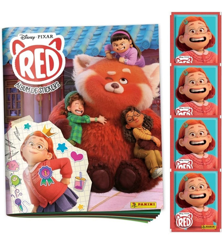 Álbum Red + 50 Sobres Disney Pixar (150 Estampas) Panini 