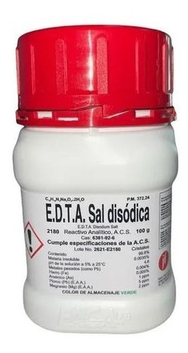 E.d.t.a. Sal Disodica R. A. De 100 G Fagalab