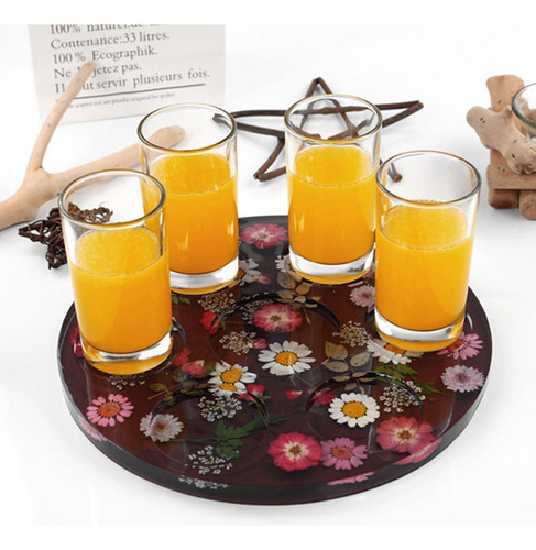 Molde Para Bandeja De Vidrio, Estante De Silicona, Molde Par