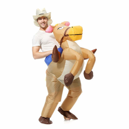 Eonpow Disfraz Inflable A Caballo Halloween