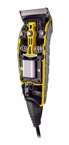 Imagen 5 de 7 de Cortadora de pelo Remington Virtualmente Indestructible HC5850 amarilla 220V