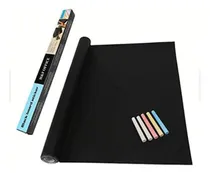 Comprar Pizarra Adhesiva Niños Tablero Dibujo 2m X 45 Cm+5 Tizas