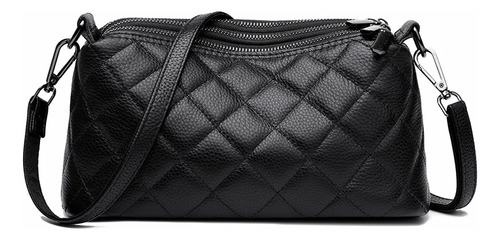 Bolso De Hombro De Cuero Genuino 100% Para Mujer, Bandolera