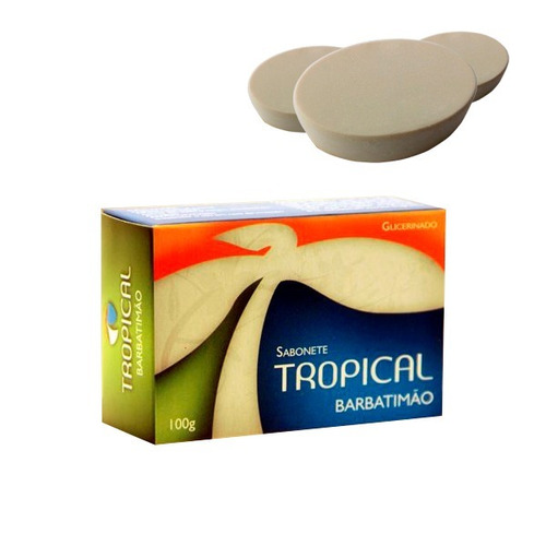 Kit 48 Sabonetes Tropical Barra De Barbatimão Promoção