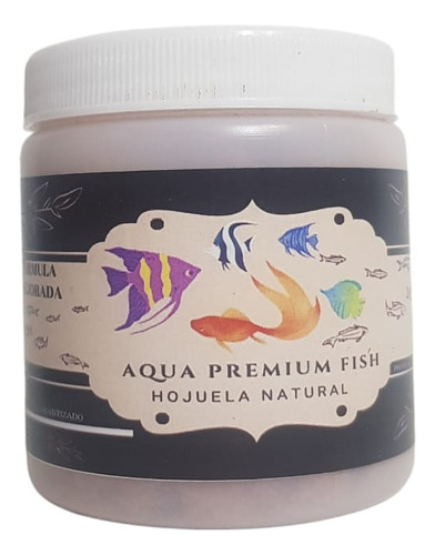 Alimento En Hojuela Premium Para Peces Tropicales 250gr