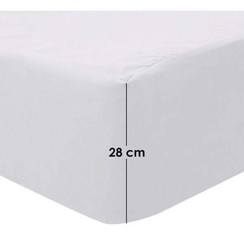 Juego De Sábanas King Size Microfibra Súper Suave Color Blanco