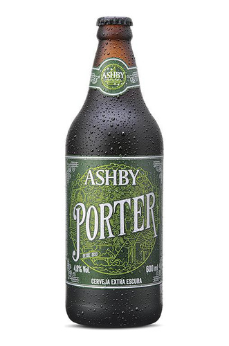 Cerveja Ashby Porter- Caixa Com 12 Unidades