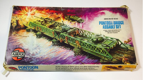 Airfix Pontoon Bridge Assault Vintage Miniaturas Modelismo