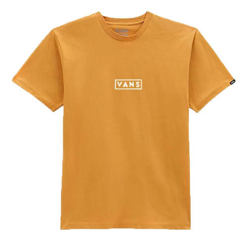 Remera Vans Lifestyle Hombre Classi Easy Box Mostaza Fuk