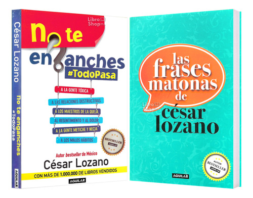 César Lozano No Te Enganches #todop + Frases Matonas