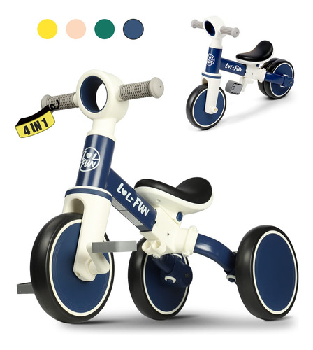 Lol-fun Bicicleta De Equilibrio Para Bebes De 1 A 2 Anos De