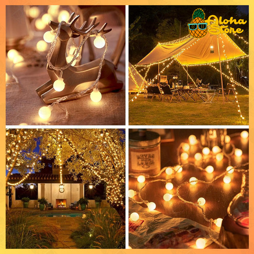 Guirnalda Decorativa Led Bolita Kermese Deco