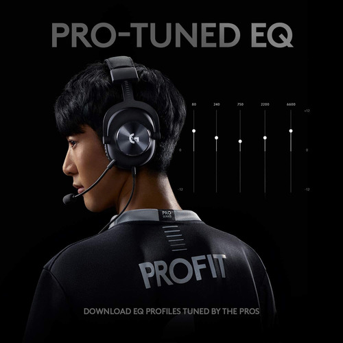 Imagen 7 de 7 de Auricular Gamer Logitech G Pro X, Sonido Envolvente 7.1