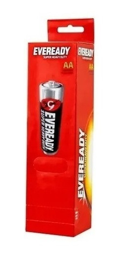 Imagen 2 de 2 de Pilas Eveready Aa Super Heavy Duty Carbon Zinc R6 Caja 60u