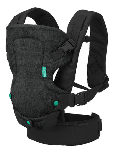 Cargador Canguro Convertible Bebe Infantino 4 Posiciones Neg