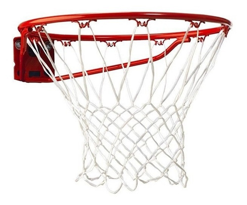 Aro De Basquet Con Red Standard Spalding Nba Pared Exterior