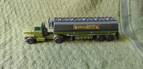 Camión Ford Lts Matchbox Super King K 18/115 Tanker Verde (Usado)