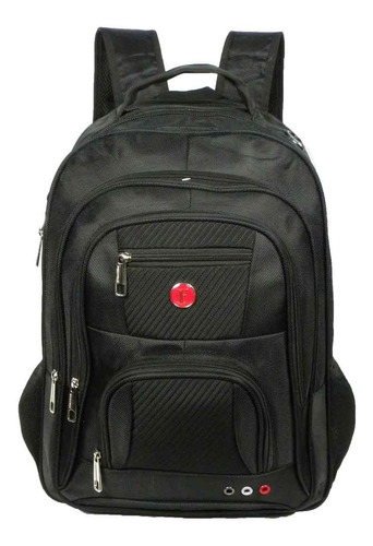 Mochila Escolar Capa De Chuva Cabe Note 15,6 Reforçada
