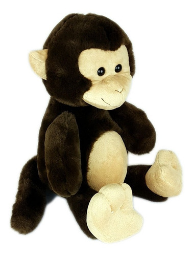 Imagem 2 de 3 de Macaquinho De Pelúcia Macaco 42cm Safari