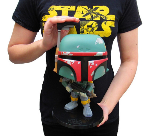 Imagem 2 de 7 de Funko Pop Star Wars - Boba Fett 25cm Edição Especial #367