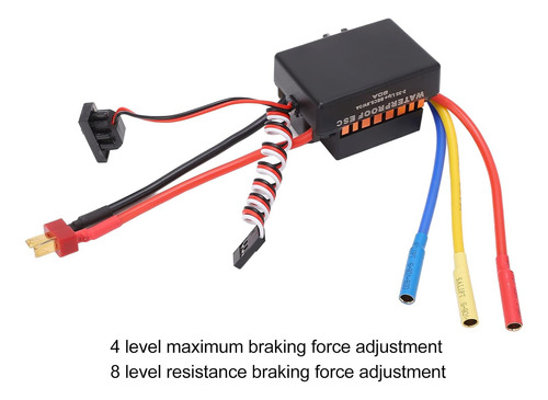Alomejor Rc Brushless Esc Controlador Electrónico De Velocid