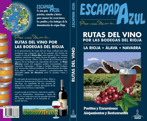 Libro Rutas Del Vino Por Las Bodegas Del Rioja 2016