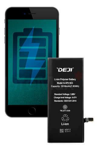 Bateria Para iPhone SE 2022 Deji Ic Original 2018mah