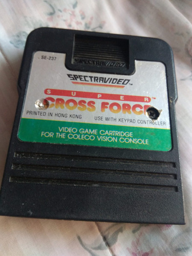 Super Cross Force Spectra Video Coleco Vision Colecovision