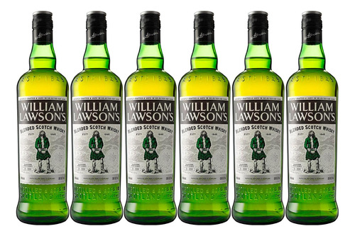Pack De 6 Whisky William Lawson's Blend Estándar 700 Ml