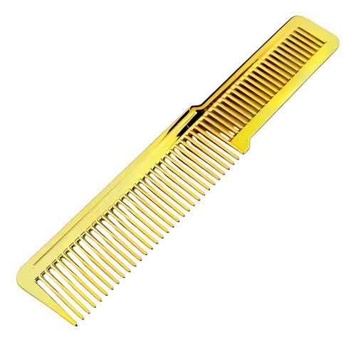 Peine de corte profesional Comb Clipper para barba, barbero, color dorado