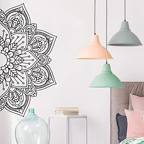 Half Mandala Wall Art Decal Adhesivos De Pared Material...