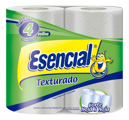 Pack X 12 Unid Papel Higienico  Text 4x30 Mt Esencia Pro