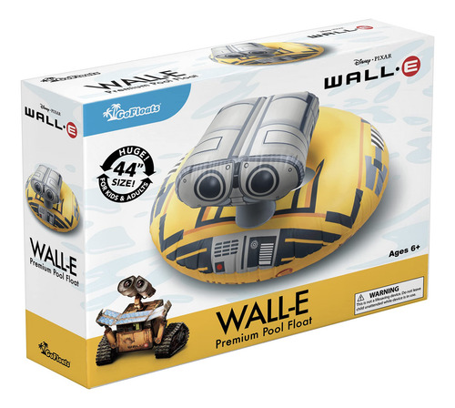 Pool Float Party Tube Gofloats Disney Wall-e De 4 Pies