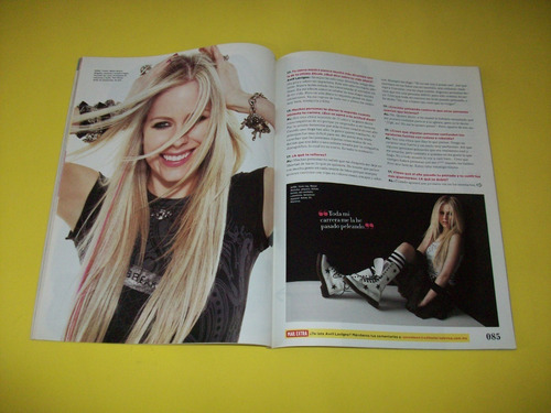 Imagen 3 de 8 de Avril Lavigne Revista Seventeen Maria Jose Hanson Hinder