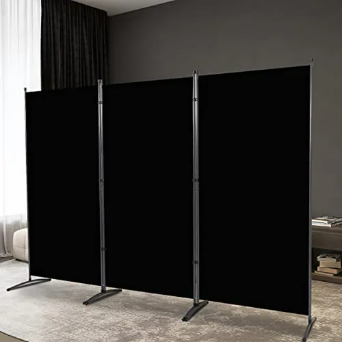 Separador De Ambientes Plegable De 3 Paneles, Divisor De Esp