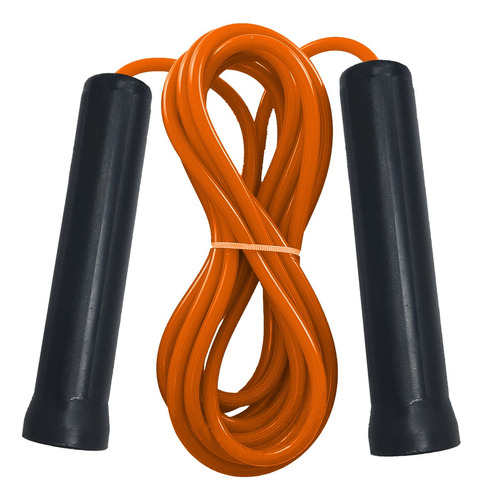 Speed Rope Soga Saltar Pvc Ecnomica Funcional Entrenamiento Color Naranja