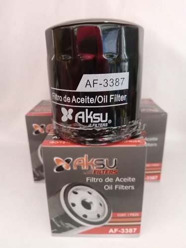 Filtro De Aceite Para Optra, Corsa,aveo Marca Aksu Af-3387