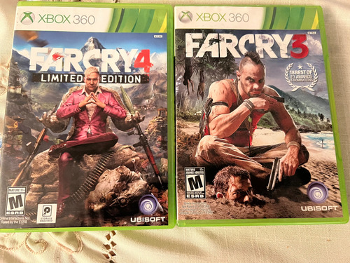 Far Cry 3 Y 4 Xbox 360
