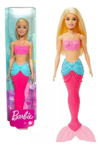 Barbie Sirena Dreamtopia Morena Y Rubia Mattel Oferta!