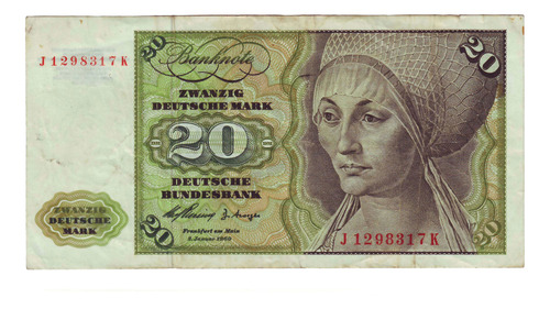 Alemania 20 Deutsche Mark