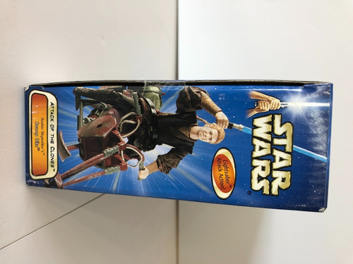 Anakin Skywalker's Swoop Bike Escala 3.75 Hasbro 2002 (Usado)