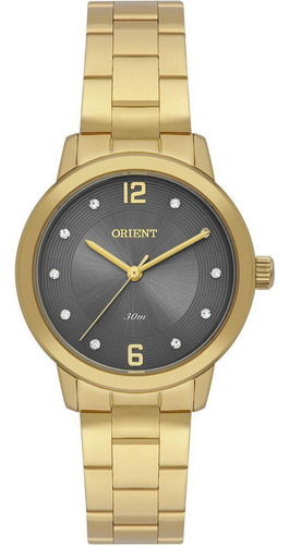 Relógio Orient Feminino Ref: Fgss0226 G2kx Casual Dourado