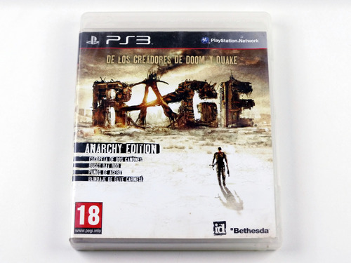 Rage Anarchy Edition Original Ps3 Playstation 3