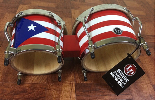 Bongo Lp Matador M201pr Puerto Rico Color Rojo